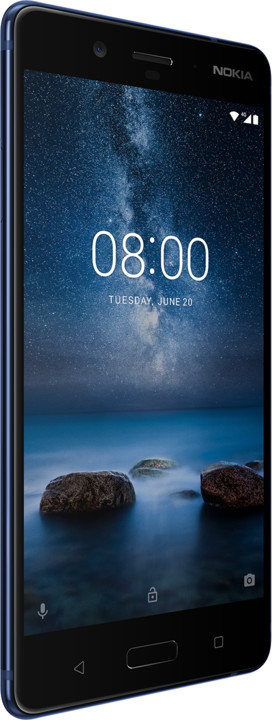 Nokia 8,Dual sim, lesklá modrá_306747517