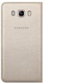 Samsung flip. pouzdro s kapsou pro Galaxy J7 2016, Gold_1629976035