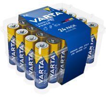 VARTA baterie Longlife Power 24 AA (Clear Value Pack) Poukaz 200 Kč na nákup na Mall.cz
