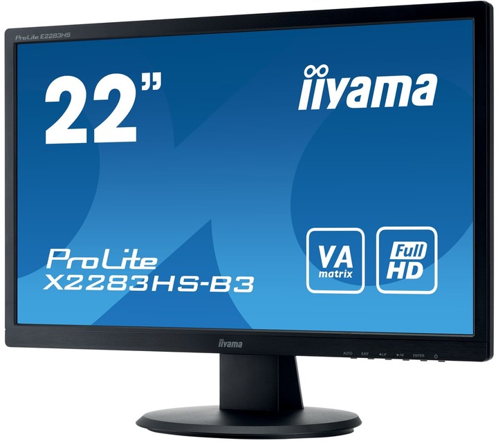 iiyama X2283HS-B3 - LED monitor 21,5&quot;_643481221