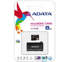 ADATA Micro SDHC 8GB Class 4 + OTG USB čtečka_1063884647