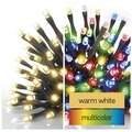 Emos LED vánoční řetěz 2v1, 10 m, venkovní i vnitřní, teplá bílá/multicolor, programy_342321991