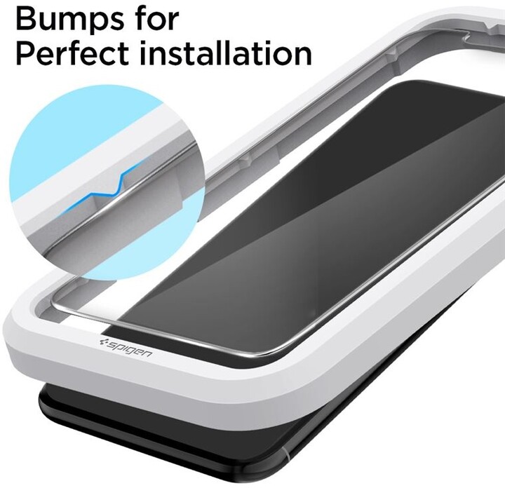 Spigen ochranné sklo AlignMaster Glas.tR pro Apple iPhone 11 Pro/XS/X, 2 ks, čirá_601640883