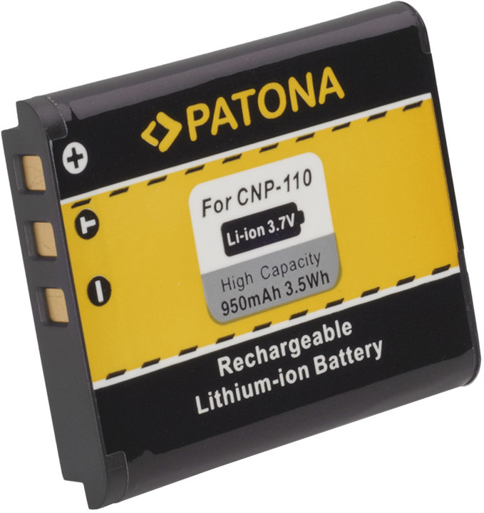 Patona baterie pro Casio NP110 950mAh 3,7V Li-Ion_1150855337