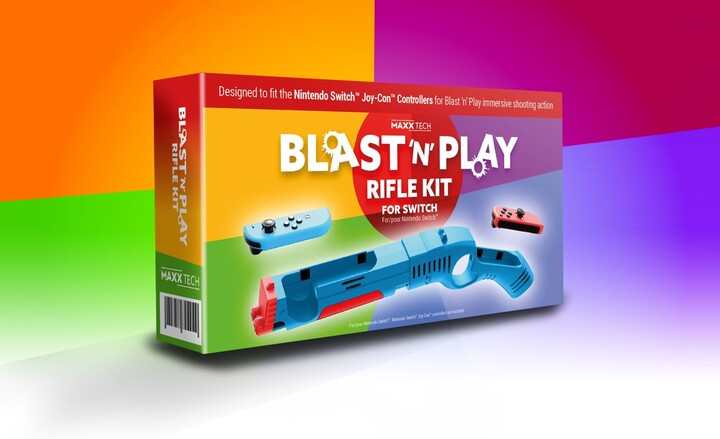 SWITCH - Blast &#39;n&#39; Play Rifle Kit_1897116927