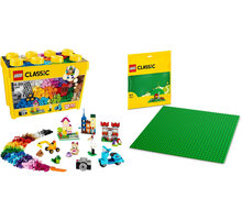 Extra výhodný balíček LEGO® Classic 10698 Velký kreativní box a 11023 Zelená podložka na stavění_958731025