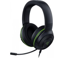 Razer Kraken X for Xbox, černá/zelená Razer Basilisk Essential, černá + Poukaz 200 Kč na nákup na Mall.cz