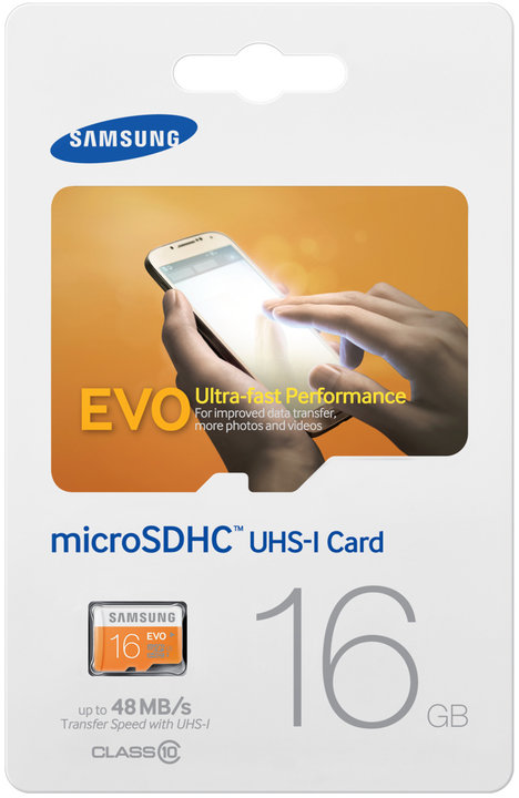 Samsung Micro SDHC EVO 16GB + SD adaptér_869093760