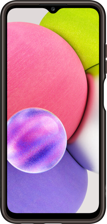 Samsung zadní kryt Soft Clear Cover pro Galaxy M22, černá_1805746398