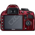 Nikon D3100 Red + 18-105mm AF-S DX VR_880889567