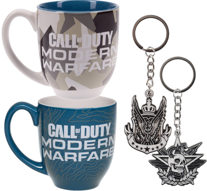 Dárkový set Call of Duty: Modern Warfare (2x hrnek, 2x klíčenka)_426542941