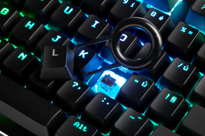 CZC.Gaming Nightblade, herní klávesnice, Outemu Red, CZ_1336960199
