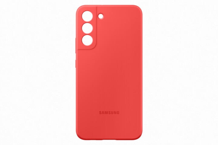 Samsung silikonový zadní kryt pro Galaxy S22+, oranžová_291087131
