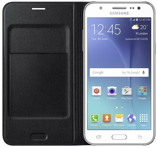 Samsung pouzdro s kapsou EF-WJ500B pro Samsung Galaxy J5, černá_1132190418