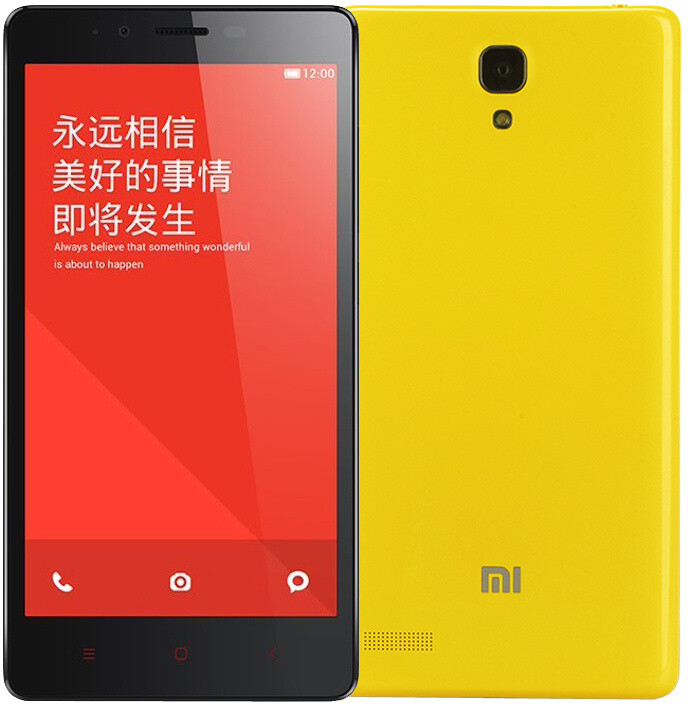Xiaomi Hongmi Note LTE - 8GB, žlutá_1586235457