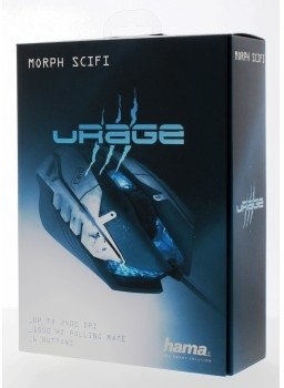 uRage Morph - SciFi, černá/stříbrná