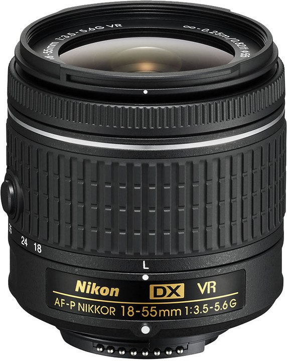 Nikon objektiv Nikkor 18-55mm f/3.5-5.6G EDII (3,0x) AF-P VR DX_313628979