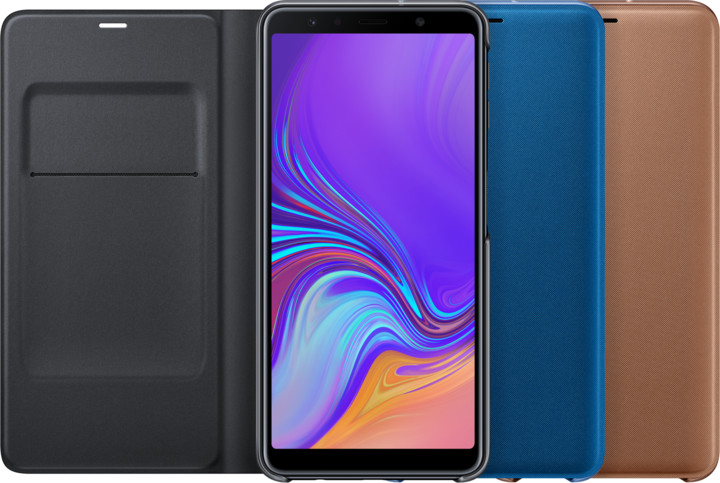 Samsung pouzdro Wallet Cover Galaxy A7 (2018), blue_1059017891