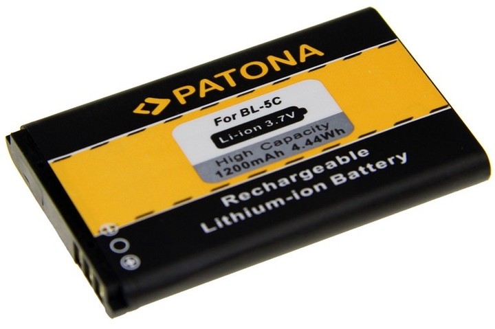 Patona baterie pro Nokia BL-5C 1200mAh 3,7V Li-Ion_2046835812