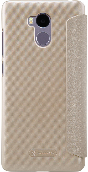 Nillkin Sparkle Leather Case pro Xiaomi Redmi 4 Pro, zlatá_1902827910