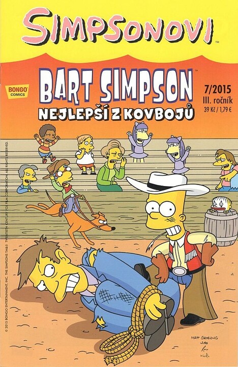 Komiks Bart Simpson: Nejlepší z kovbojů, 7/2015_830193337