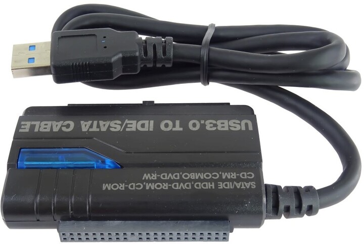 PremiumCord USB 3.0 - SATA + IDE adaptér s kabelem_2128359943