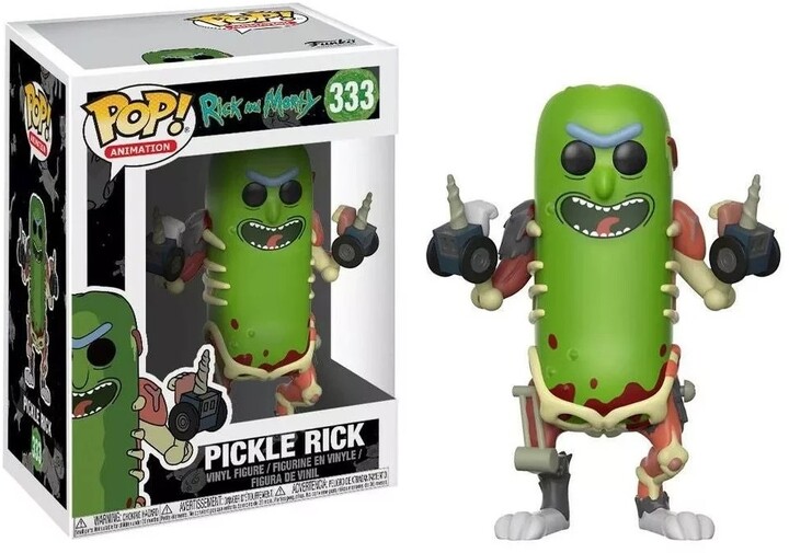Figurka Funko POP! Rick and Morty - Pickle Rick (Animation 333)_2036435096