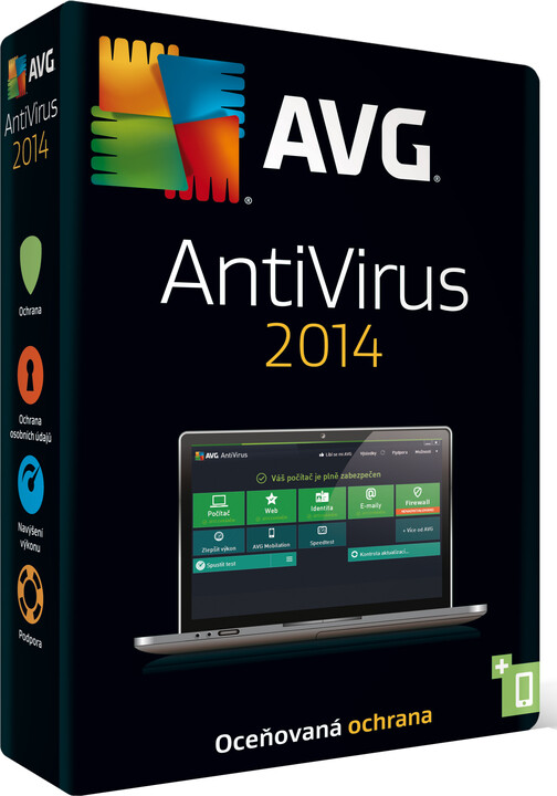 AVG Antivirus 2014 - 1licence 24 měsíců BOX_429076133