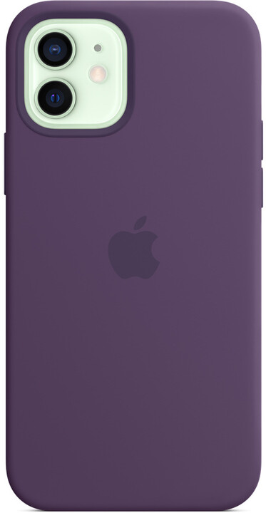 Apple silikonový kryt s MagSafe pro iPhone 12/12 Pro, fialová_1092420902