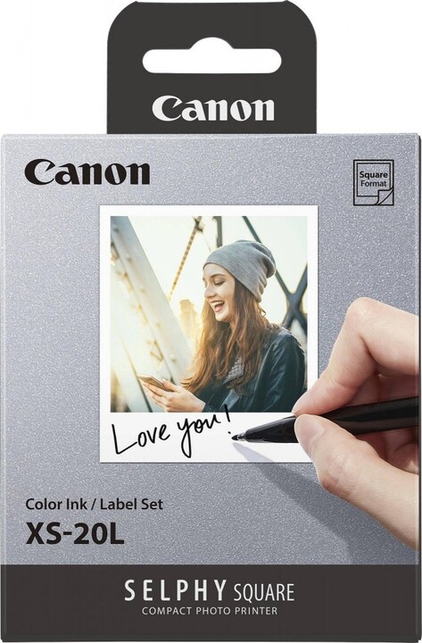 Canon XS-20L papír + ink (20ks/68 x 68mm)_1903008700