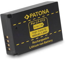 Patona baterie pro Canon LPE12 800mAh Li-Ion 7,2V PT1141