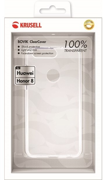 Krusell KIVIK LITE zadní kryt pro Huawei Honor 8, transparentní_1155225833