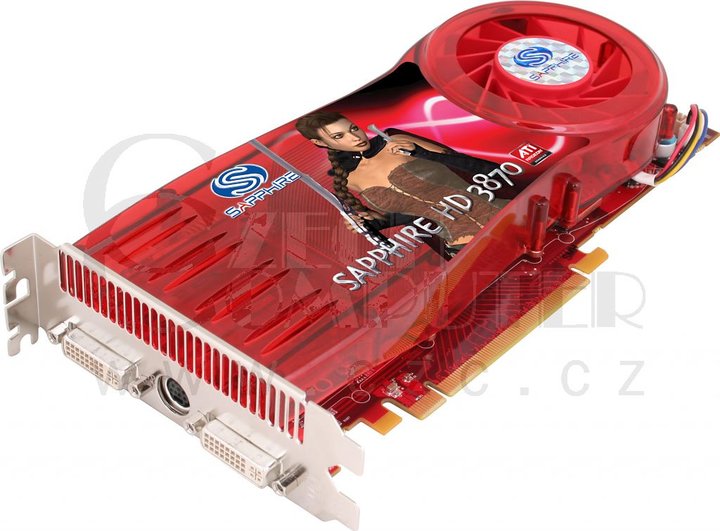 Sapphire ATI Radeon HD 3870 512MB, PCI-E, lite retail_426932985