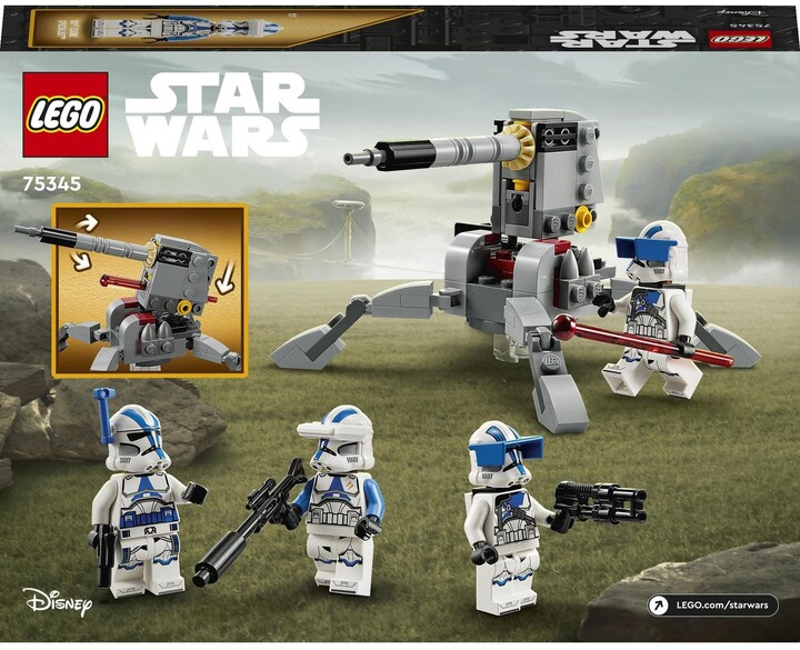 LEGO® Star Wars™ 75345 Bitevní balíček klonovaných vojáků z 501. legie_1887473323