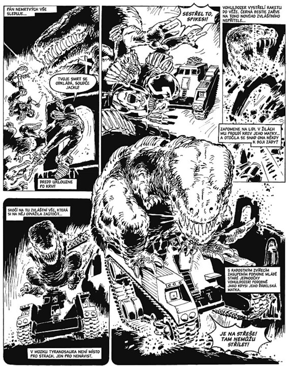 Komiks Soudce Dredd: Sebrané soudní spisy - Prokletá země, 1.díl_73518812