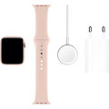Apple Watch Series 5 GPS, 44mm Gold Aluminium Case with Pink Sand Sport Band - S/M &amp; M/L_1038384393