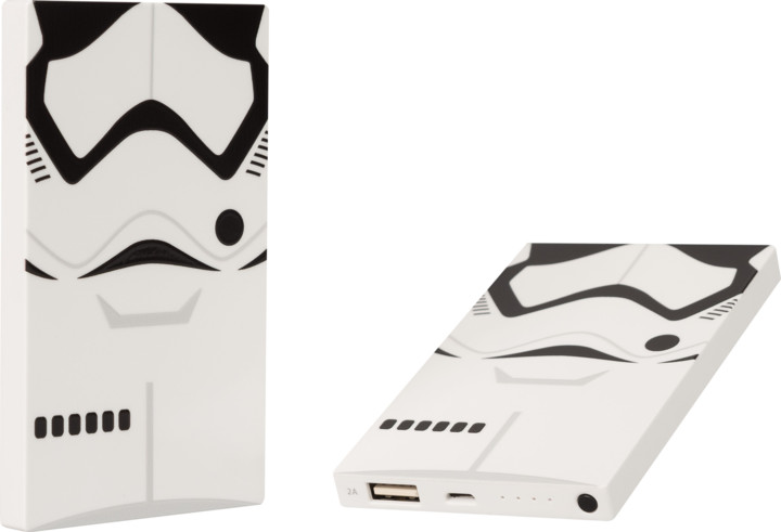 Tribe Star Wars Stormtrooper 4000mAh Power Bank - Bílá_899794922