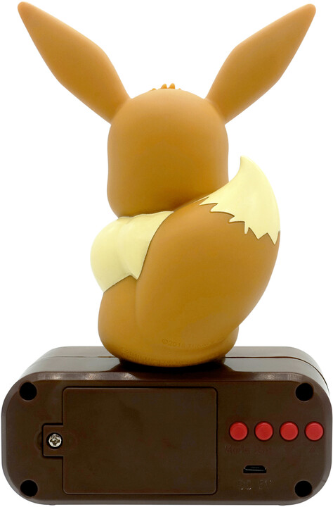 Budík Pokémon - Eevee, digitální, svítící, stolní_1721480014