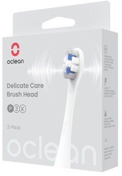 Oclean náhradní hlavice Delicate Care Extra Soft, P3K4-XPD Set - 2 ks, bílé_874051323