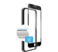 FIXED Ochranné tvrzené sklo 3D Full-Cover pro Apple iPhone 7/8/SE(2020), s aplikátorem, černá FIXG3DA-100-BK