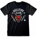 Tričko Stranger Things - Hellfire club, černé (L)_1941184156