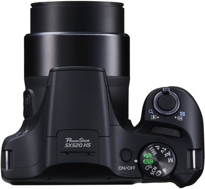 Canon PowerShot SX520 HS, černá_1481695385