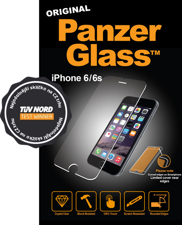 PanzerGlass ochranné sklo na displej pro Apple iPhone 6_1131569318