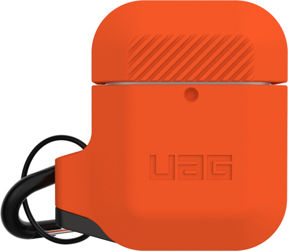 UAG silikonové pouzdro pro Airpods, oranžovo/šedá_584366393