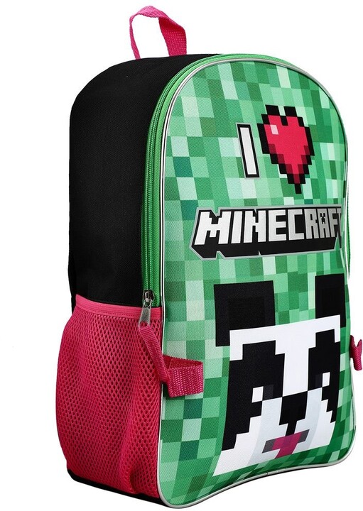 Batoh Minecraft - I Love Minecraft + taška na oběd_780293775