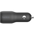 Belkin duální nabíječka do auta 30W PowerDelivery 18W USB-C&amp;12W USB-A_1807172513