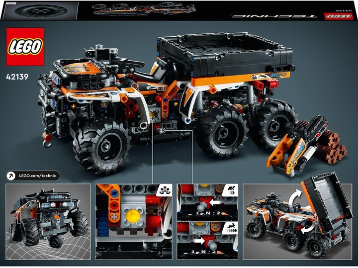 Extra výhodný balíček LEGO® Technic 42122 Jeep® Wrangler a 42139 Terénní vozidlo_1078199098