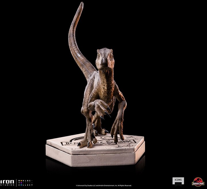 Figurka Iron Studios Jurassic Park - Velociraptor B - Icons_1748184734
