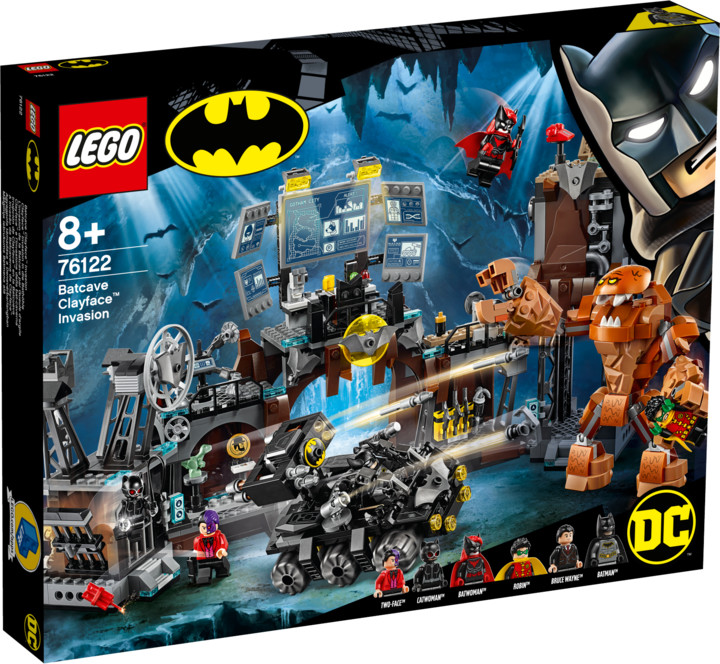 LEGO® DC Comics Super Heroes 76122 Clayface útočí na Batmanovu jeskyni_1521367905
