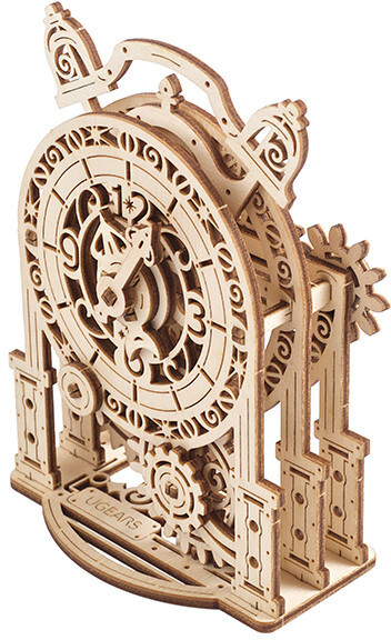 UGEARS stavebnice - Vintage Alarm Clock, dřevěná_962795725